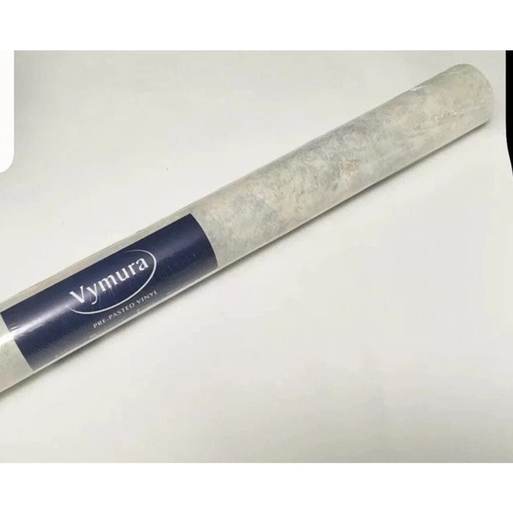 Faux Marble Cloud Light Blue Gray‎ Beige Wallpaper Roll VYMURA 45-053A England